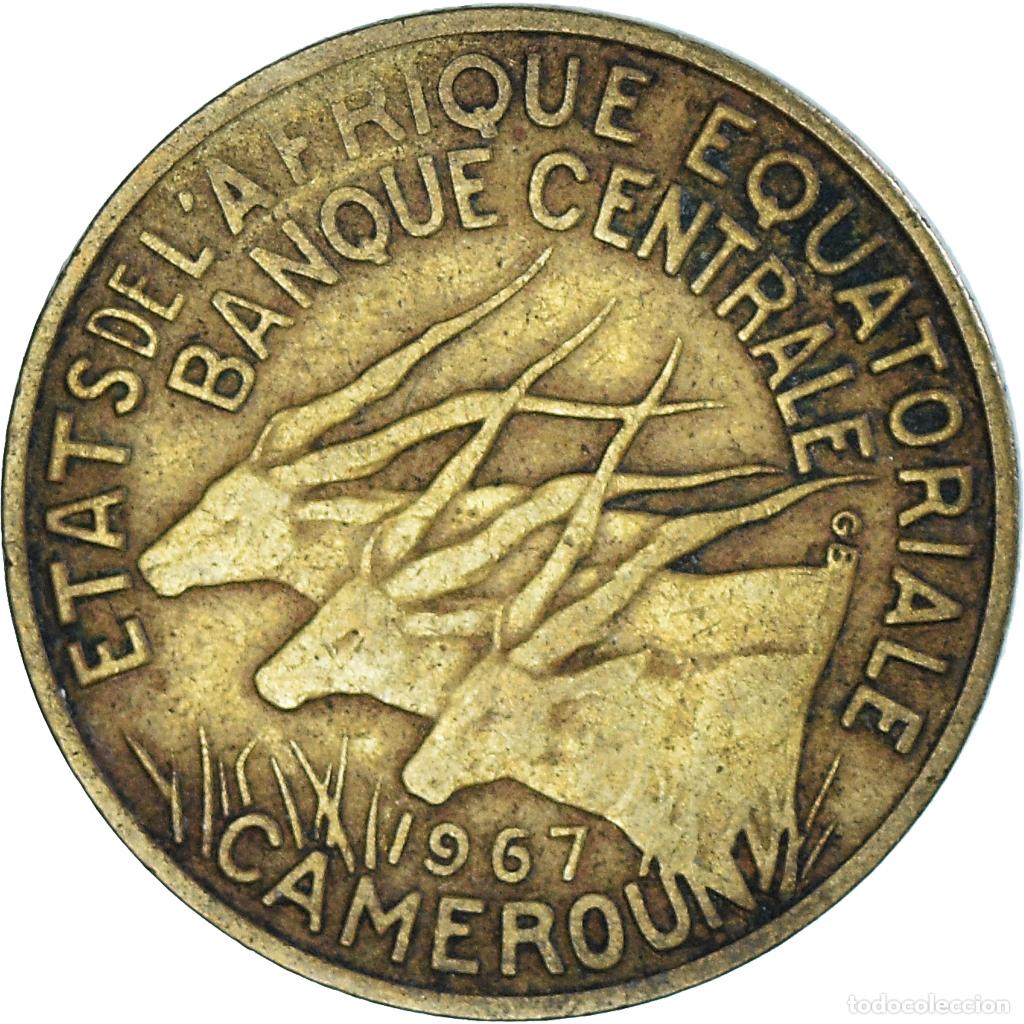 Monedas antiguas de &Aacute;frica: [#1354673] Moneda, Estados africanos ecuatoriales, 10 Francs, 1967