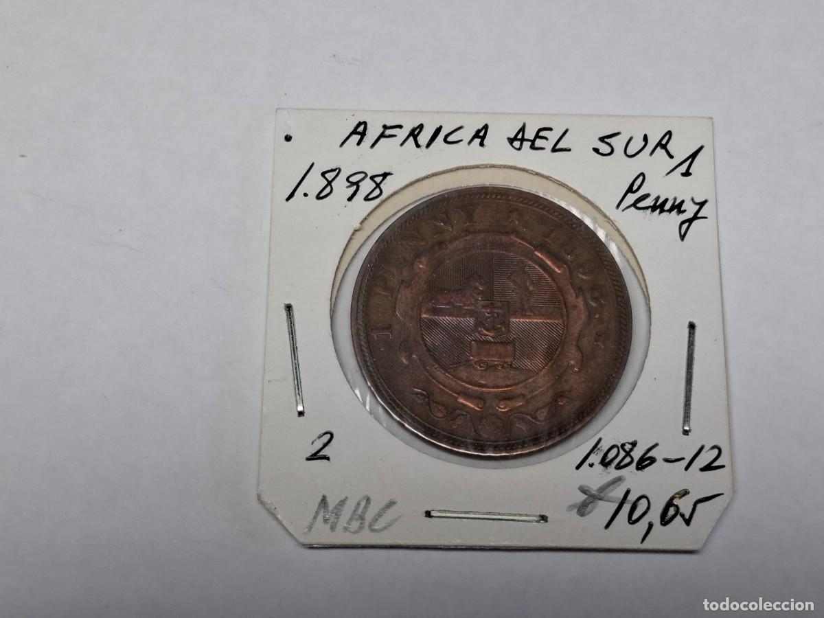Monedas antiguas de &Aacute;frica: 1 de PENNY de 1898 KM 2 AFRICA DEL SUR en MBC