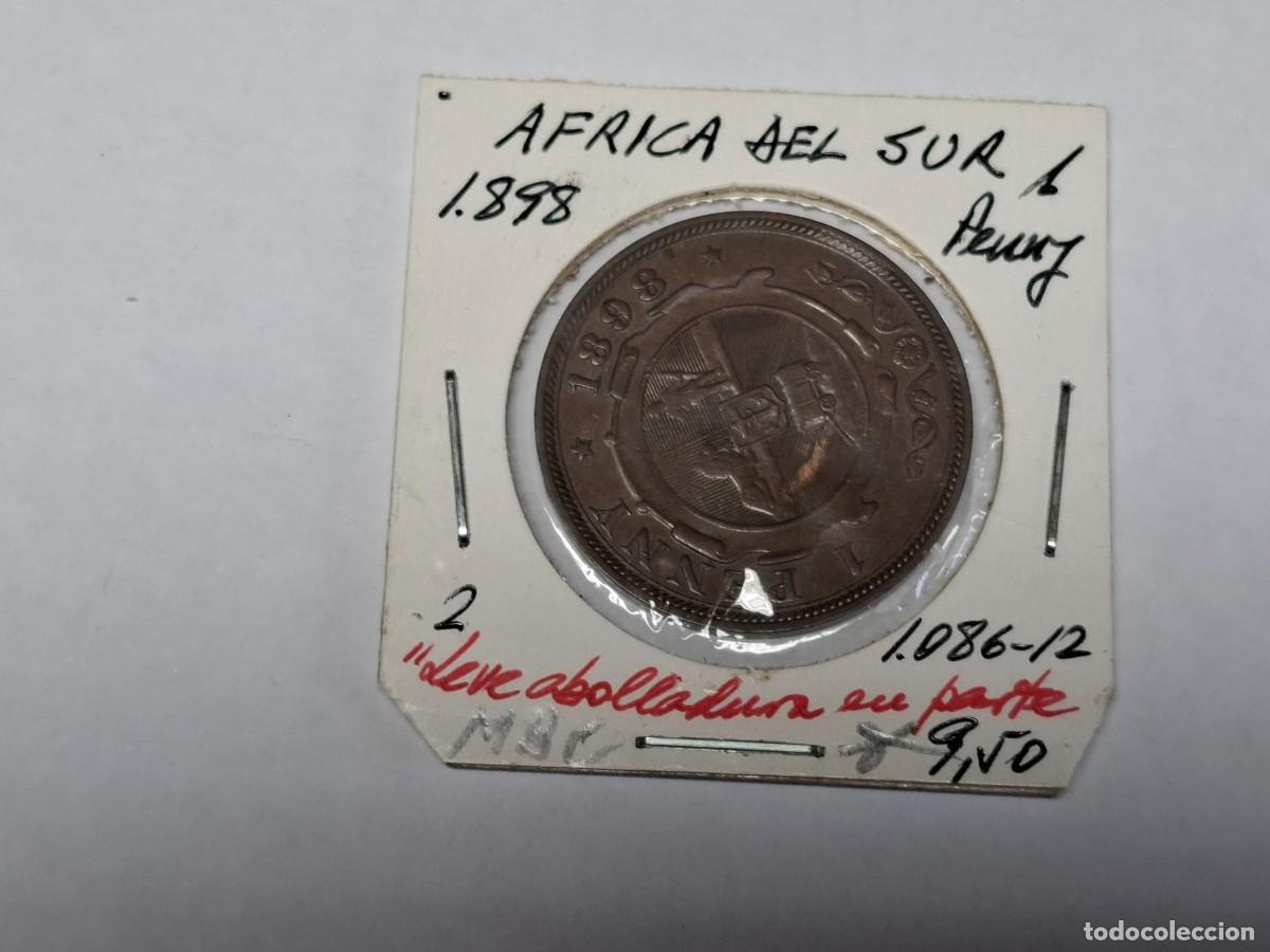 Monedas antiguas de &Aacute;frica: 1 de PENNY de 1898 KM 2 AFRICA DEL SUR en MBC