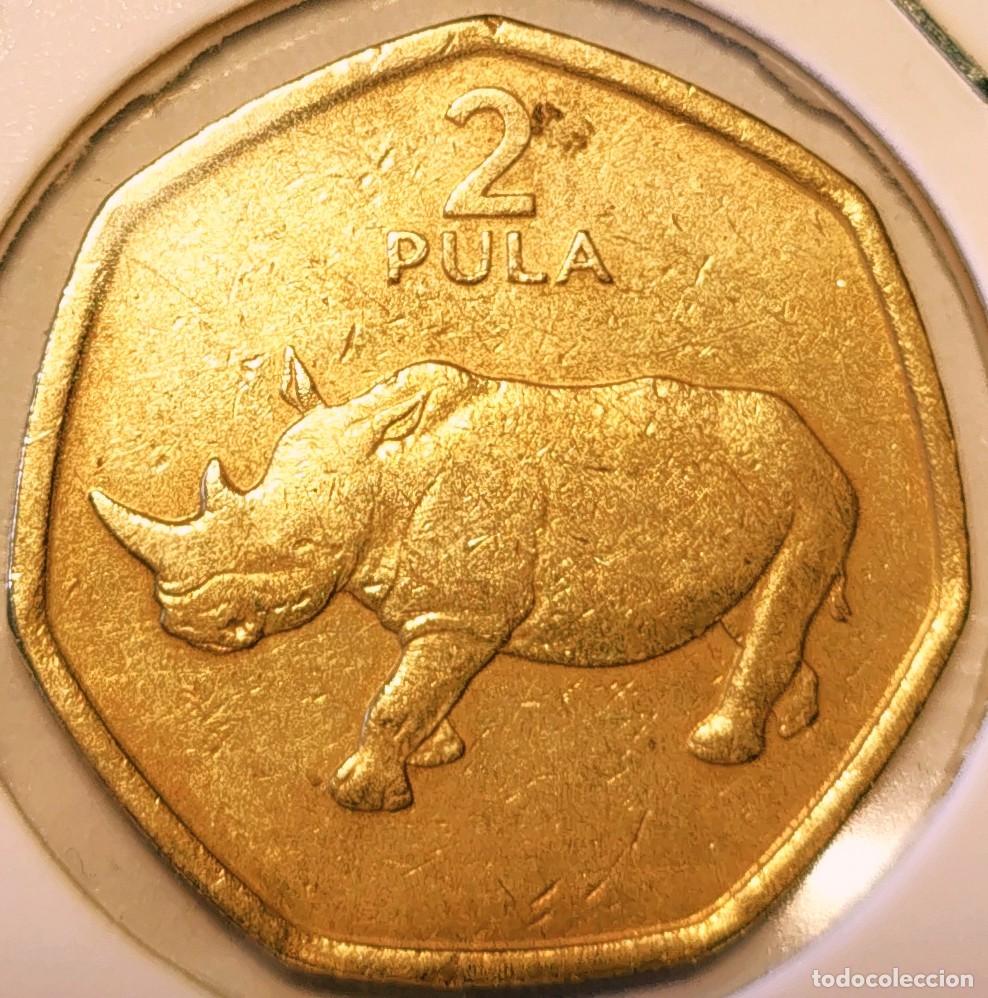 Monedas antiguas de &Aacute;frica: BOTSWANA (1976-2022) - 2 PULA 1994 - REPUBLICA - A - 6,03 GR. NIQUEL-LATON - DIAMETRO 26,40 mm - MB