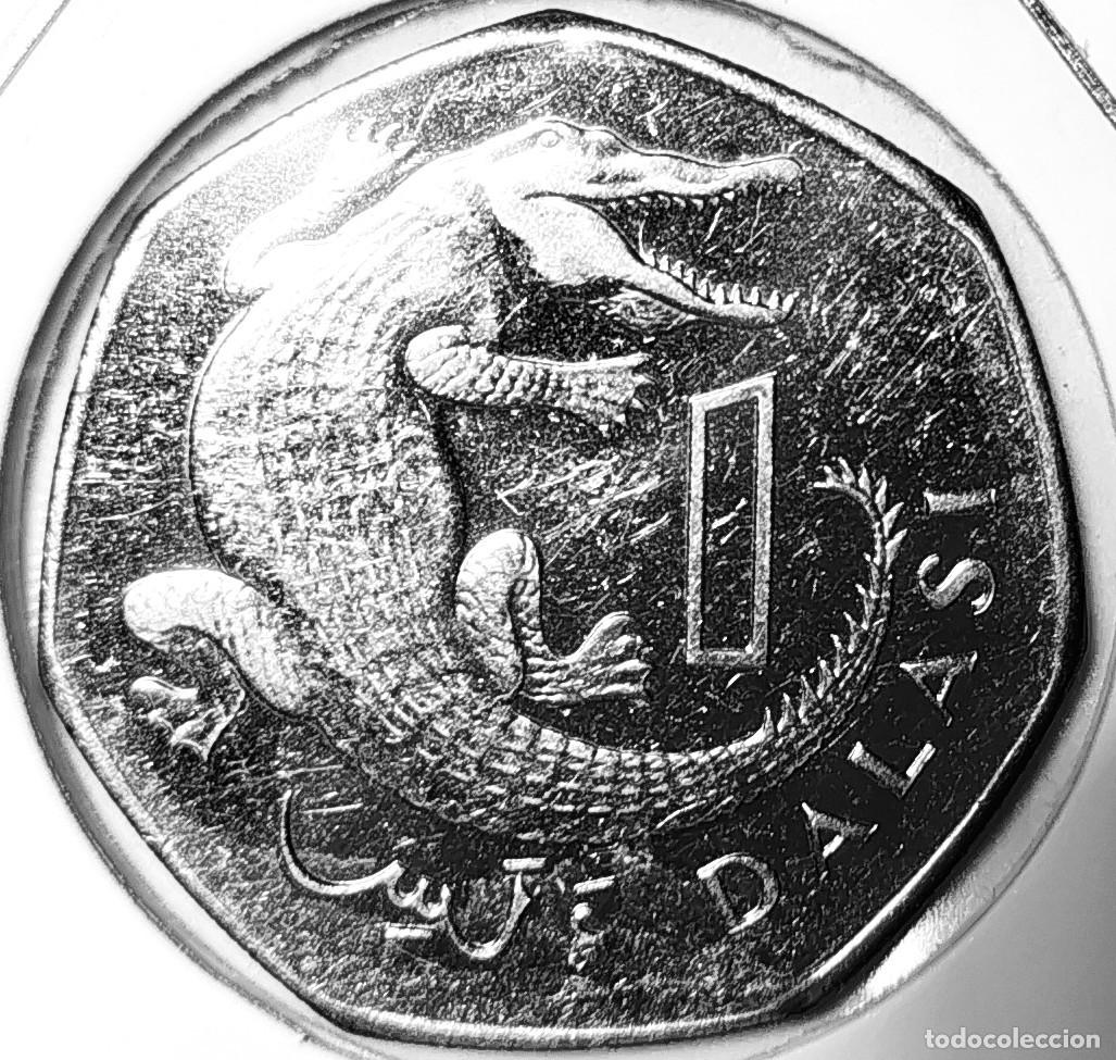 Monedas antiguas de &Aacute;frica: GAMBIA (1971-2023) - 1 DALASI 2016 - A - 8,67 GR. ACERO NIQUELADO - DIAMETRO 28 mm - MB - KM#59a