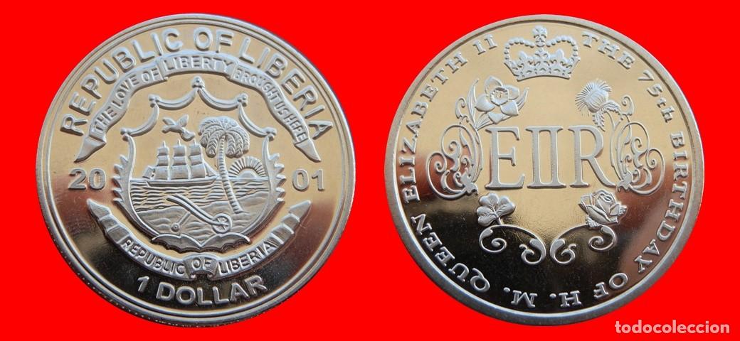 Monedas antiguas de &Aacute;frica: 1 DOLAR 2001 SIN CIRCULAR LIBERIA-9633SC