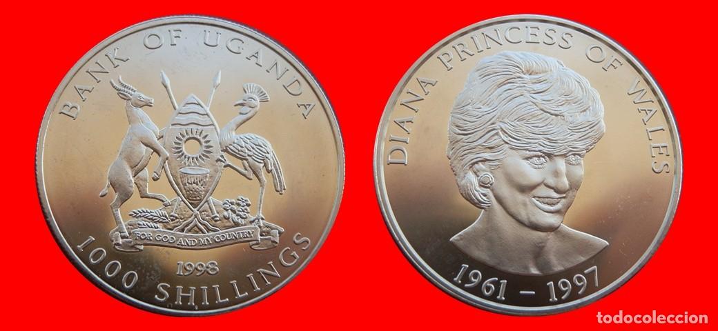 Monedas antiguas de &Aacute;frica: 1000 CHELINES SHILLINGS 1998 SIN CIRCULAR UGANDA-9636SC