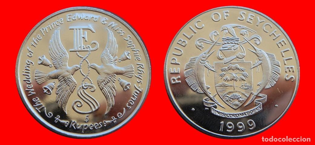 Monedas antiguas de &Aacute;frica: 5 RUPIAS 1999 SIN CIRCULAR ISLAS SEYCHELLES SEICHELLES-9637SC