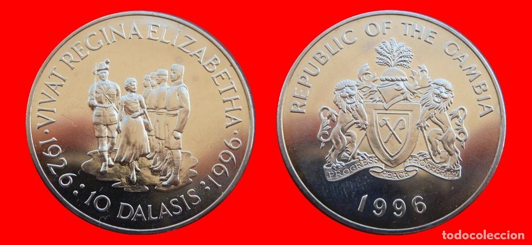 Monedas antiguas de &Aacute;frica: 10 DALASIS 1996 SIN CIRCULAR GAMBIA-9644SC