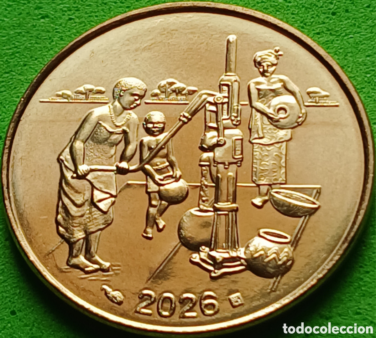 Monedas antiguas de &Aacute;frica: &Aacute;frica Occidental (BCEAO) 10 francos 2026 km#10 FAO