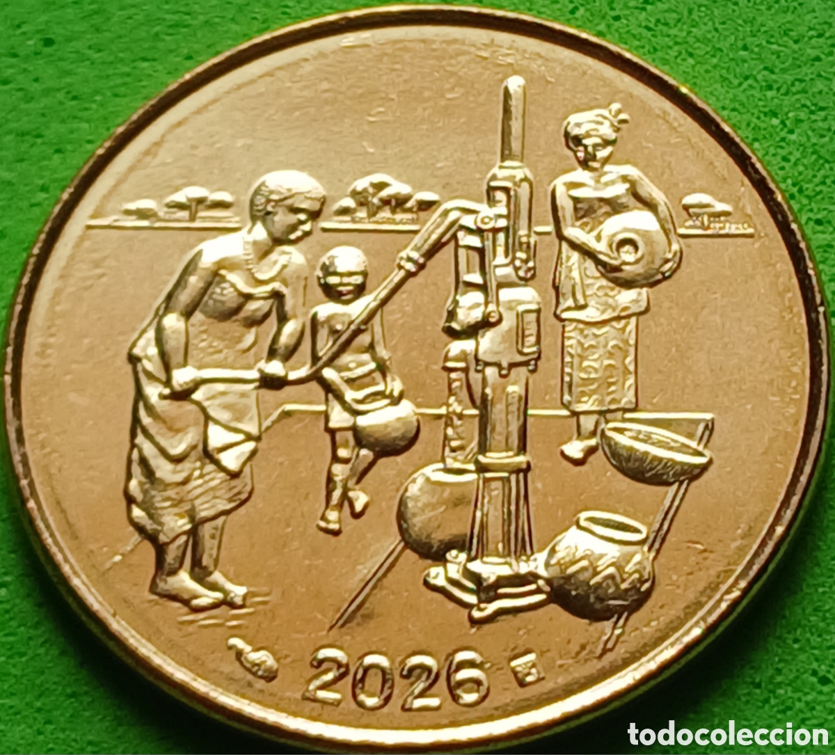 Monedas antiguas de &Aacute;frica: &Aacute;frica Occidental (BCEAO) 10 francos 2026 km#10 FAO