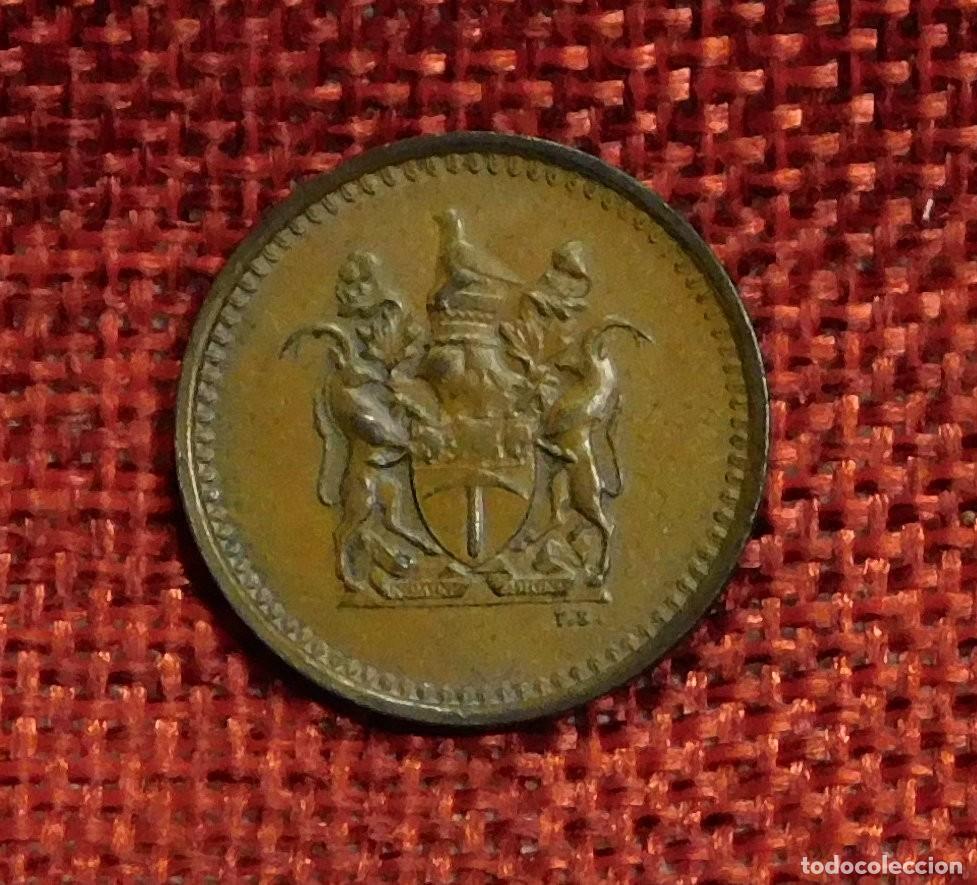 Monedas antiguas de &Aacute;frica: Rhodesia A&ntilde;o 1970 1 Cent