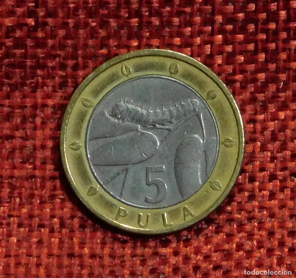 Monedas antiguas de &Aacute;frica: Botswana - A&ntilde;o 2000 - Ipelegeng - 5 Pula - Foto 2