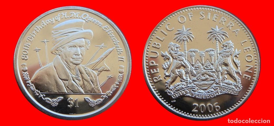 Monedas antiguas de &Aacute;frica: 1 DOLAR 2006 SIN CIRCULAR SIERRA LEONA-9673SC