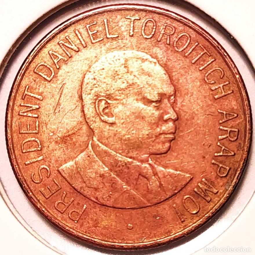 Monedas antiguas de &Aacute;frica: KENIA (1966-2018) - 1 SHILLING 1998 - A - 4,35 GR. ACERO LATONADO - DIAMETRO 22 mm - KM#29 - MB