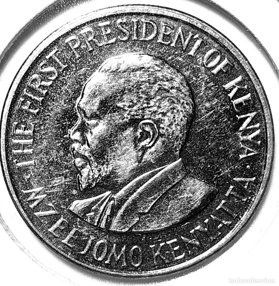 Monedas antiguas de &Aacute;frica: KENIA (1966-2018) - 1 SHILLING 2010 - A - 5,46 GR. ACERO NIQUELADO - DIAMETRO 23,90 mm - KM#34 - MB