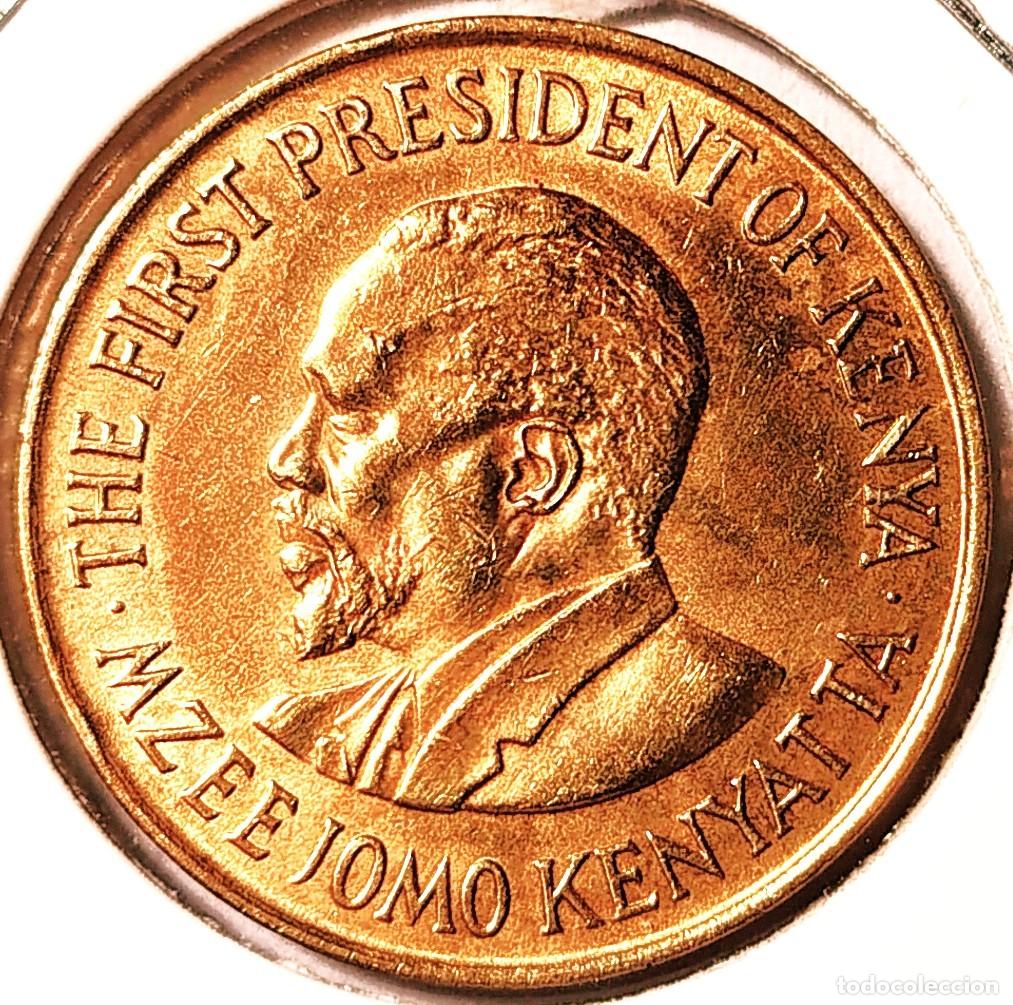 Monedas antiguas de &Aacute;frica: KENIA (1966-2018) - 5 CENTAVOS 1978 - A - 5,70 GR. NICKEL-LATON - DIAMETRO 25,50 mm - KM#10 - MB