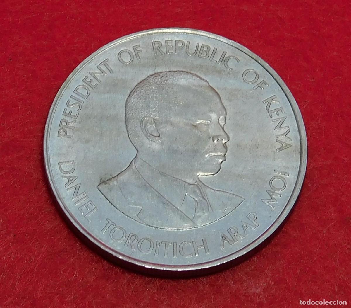 Monedas antiguas de &Aacute;frica: Republic of Kenya - A&ntilde;o 1980 - 1 One Shilling