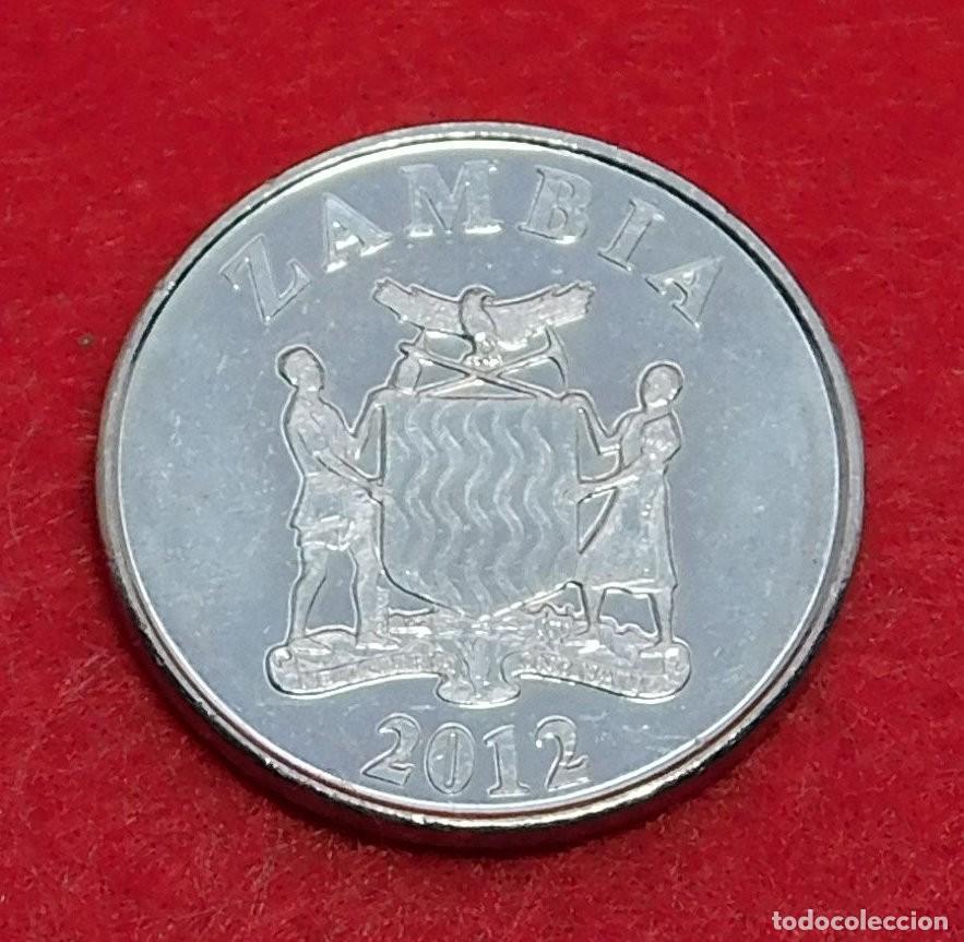 Monedas antiguas de &Aacute;frica: Zambia - A&ntilde;o 2021 - 5 Five Ngwee