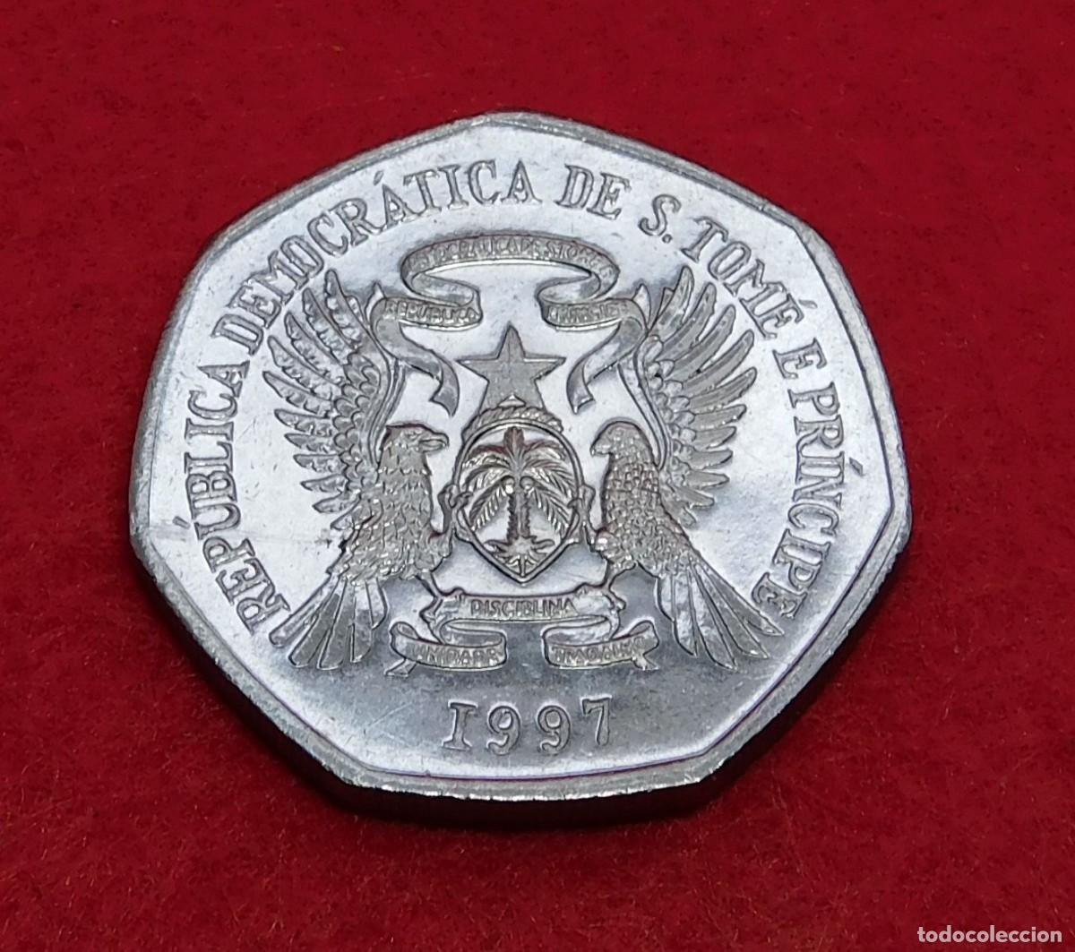Monedas antiguas de &Aacute;frica: Santo Tome e Principe S. Tom&eacute; e Pr&iacute;ncipe - A&ntilde;o 1997 - 2000 Dobras