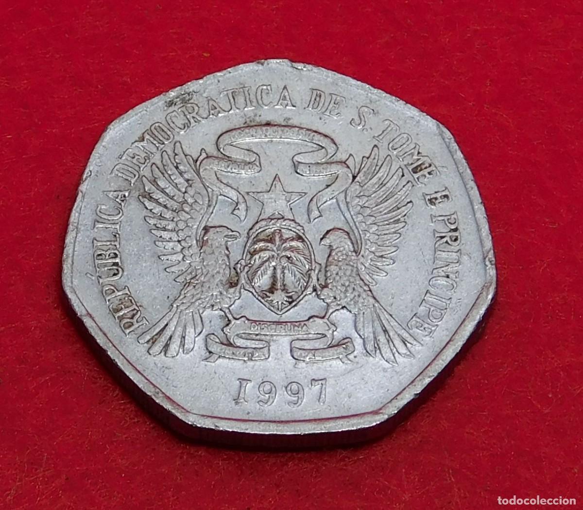 Monedas antiguas de &Aacute;frica: Santo Tome e Principe S. Tom&eacute; e Pr&iacute;ncipe - A&ntilde;o 1997 - 2000 Dobras