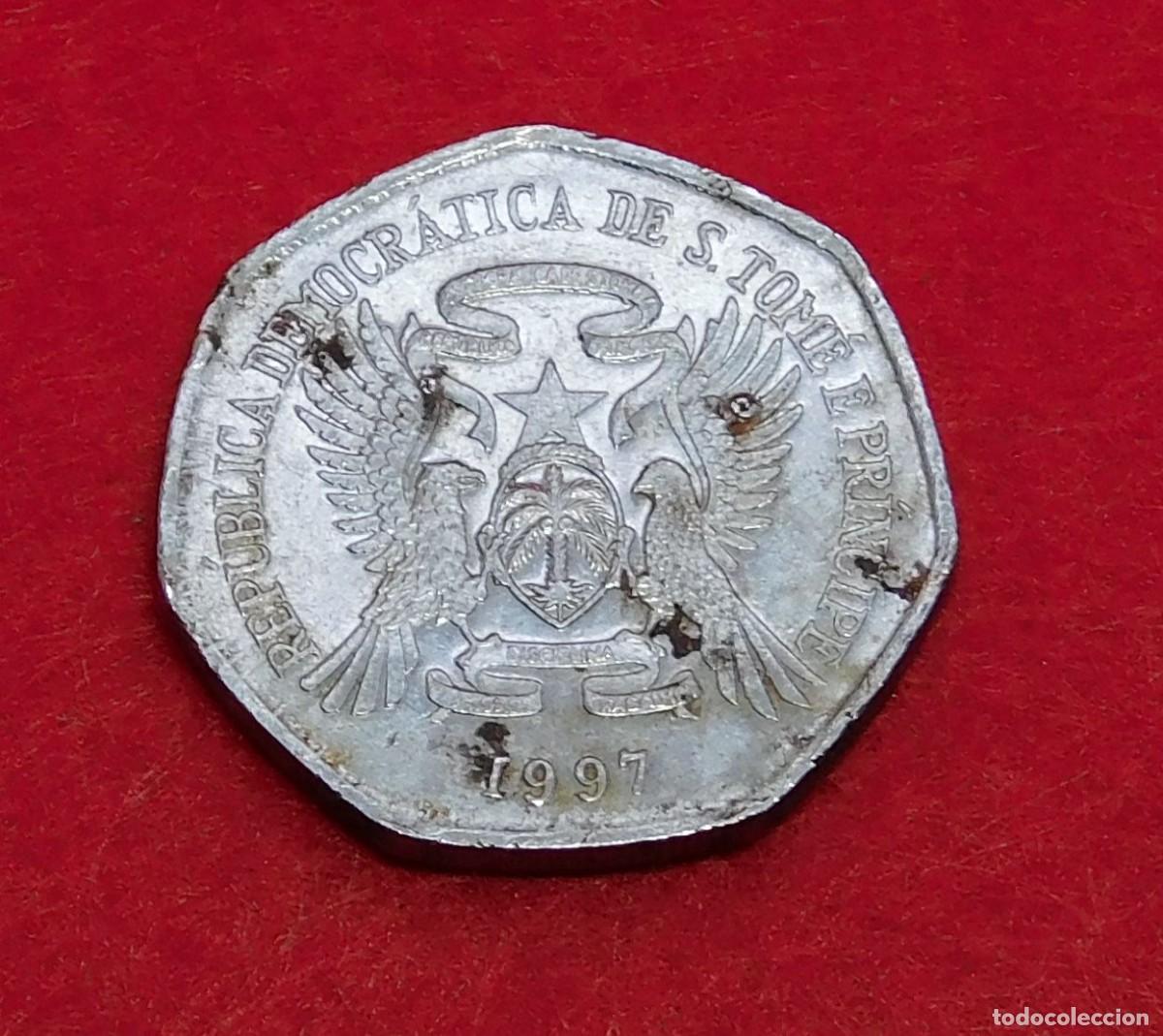 Monedas antiguas de &Aacute;frica: Santo Tome e Principe S. Tom&eacute; e Pr&iacute;ncipe - A&ntilde;o 1997 - 1000 Dobras