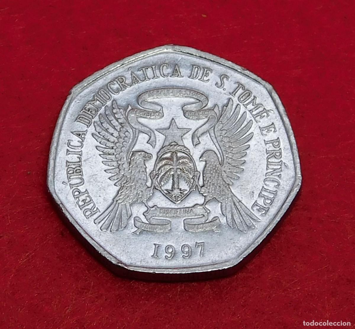 Monedas antiguas de &Aacute;frica: Santo Tome e Principe S. Tom&eacute; e Pr&iacute;ncipe - A&ntilde;o 1997 - 1000 Dobras
