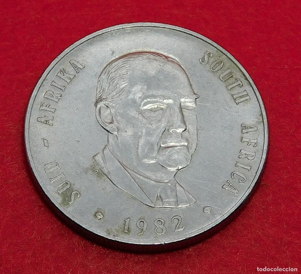 Monedas antiguas de &Aacute;frica: South Africa Sudafrica - A&ntilde;o 1982 - 1 Rand