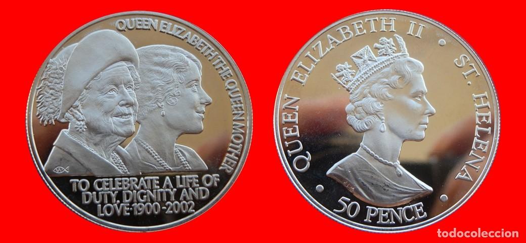 Monedas antiguas de &Aacute;frica: 50 PENIQUES PENCE 2002 SIN CIRCULAR SANTA HELENA-9692SC