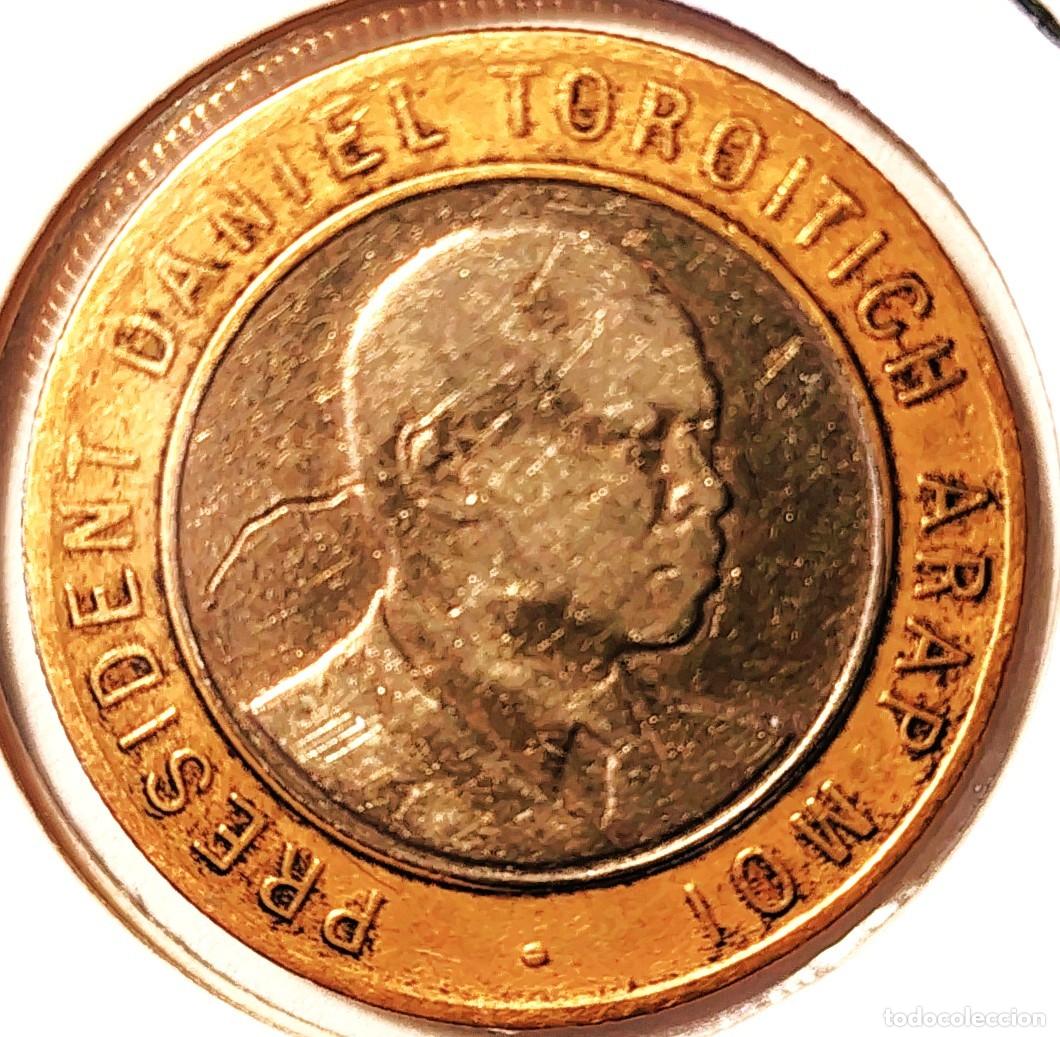 Monedas antiguas de &Aacute;frica: KENIA (1966-2018) - 10 SHILLINGS 2005 - A - 5 GR. BIMETALICA BRONCE Y CUPRONIQUEL - DIAMETRO 23 mm