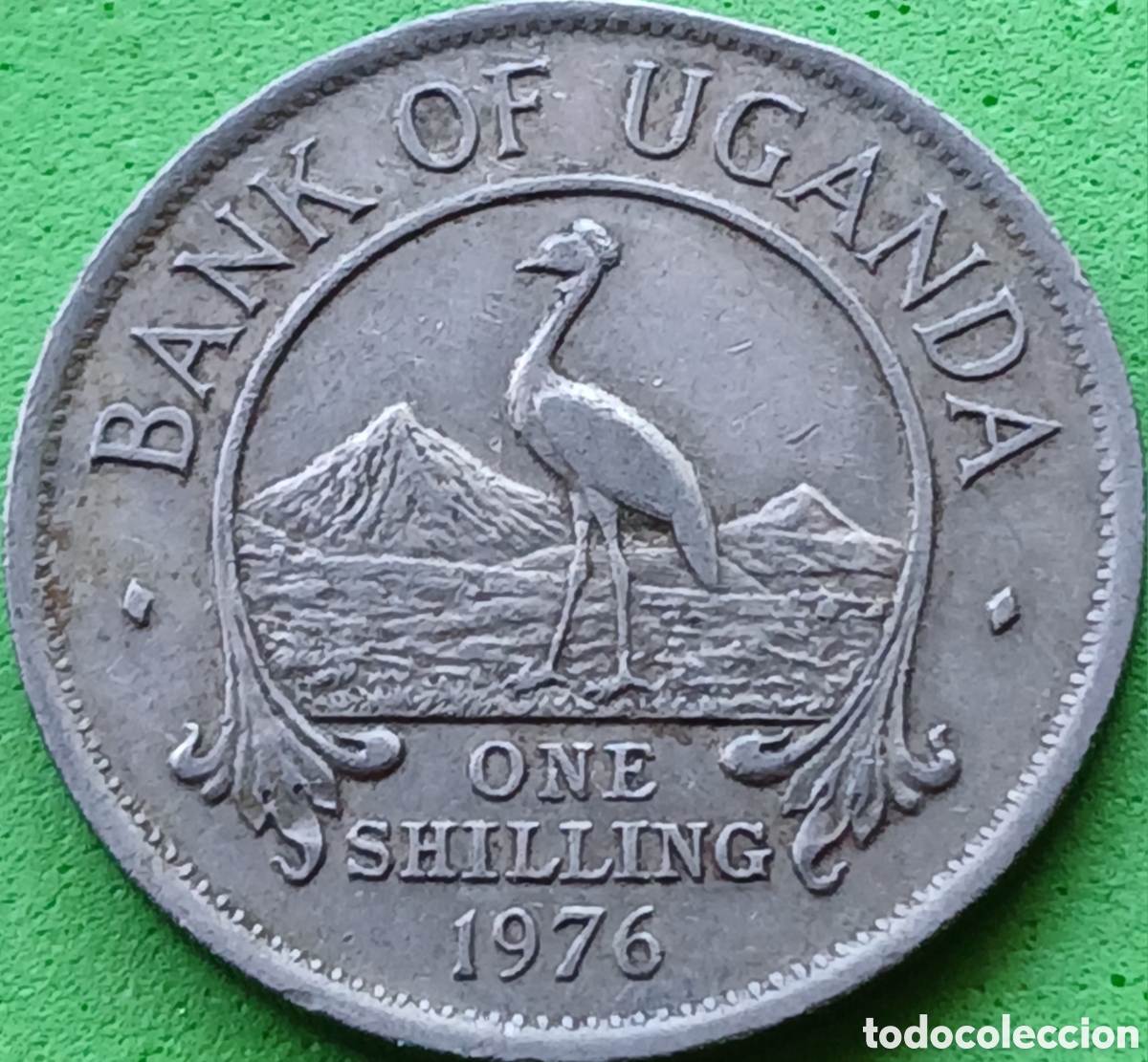 Monedas antiguas de &Aacute;frica: Uganda one shilling 1976 km#5a