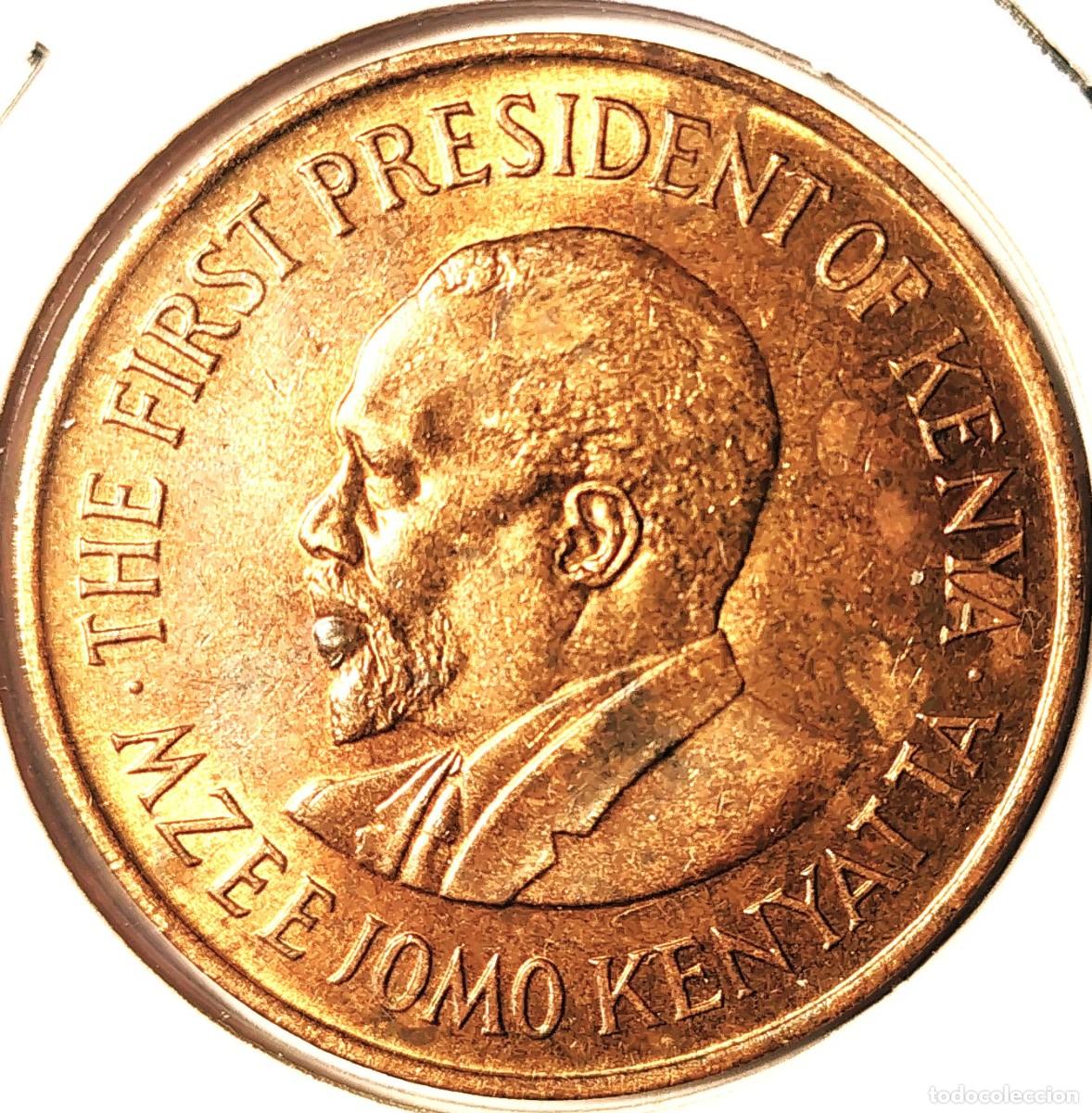 Monedas antiguas de &Aacute;frica: KENIA (1966-2018) - 10 CENTAVOS 1978 - A - 9 GR. NICKEL-BRONCE - DIAMETRO 30,80 mm - KM#11 - MB