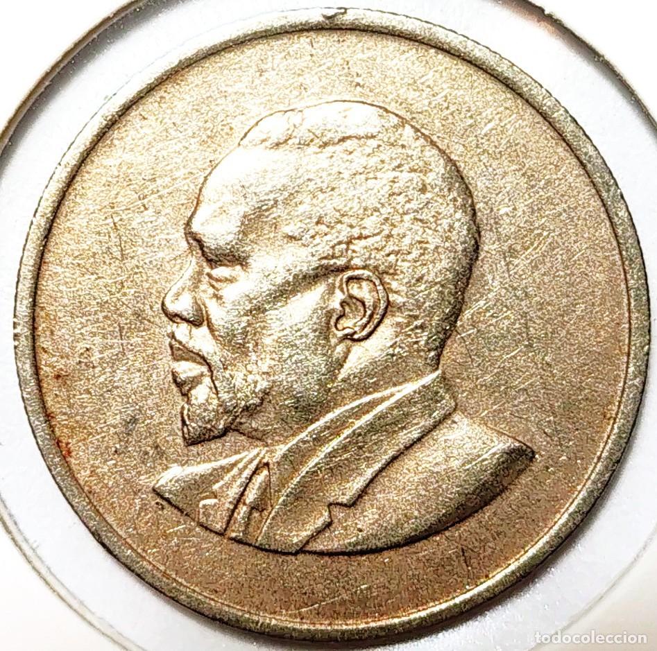 Monedas antiguas de &Aacute;frica: KENIA (1966-2018) - 50 CENTAVOS 1967 - A - 4 GR. CUPRONIQUEL - DIAMETRO 21 mm - KM#4 - MB
