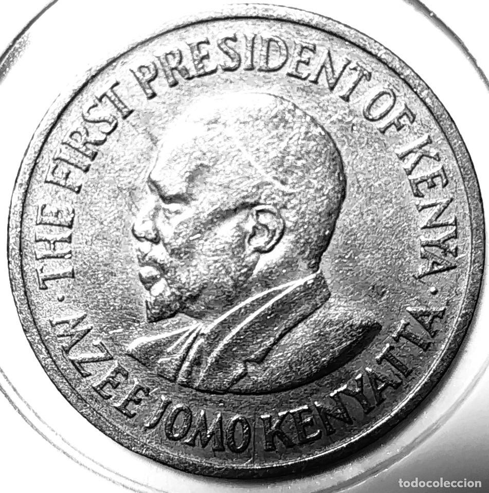 Monedas antiguas de &Aacute;frica: KENIA (1966-2018) - 50 CENTAVOS 1971 - A - 4 GR. CUPRONIQUEL - DIAMETRO 21 mm - KM#13 - MB
