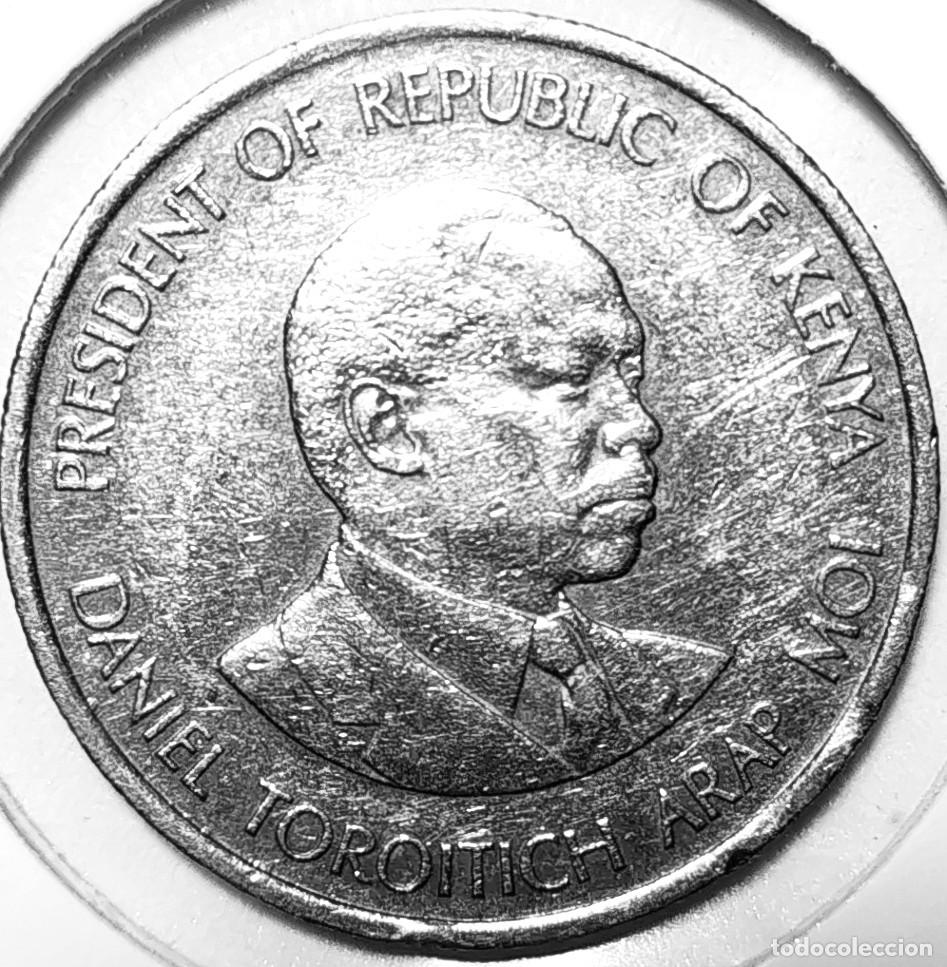 Monedas antiguas de &Aacute;frica: KENIA (1966-2018) - 50 CENTAVOS 1980 - A - 4 GR. CUPRONIQUEL - DIAMETRO 21 mm - KM#19 - MB