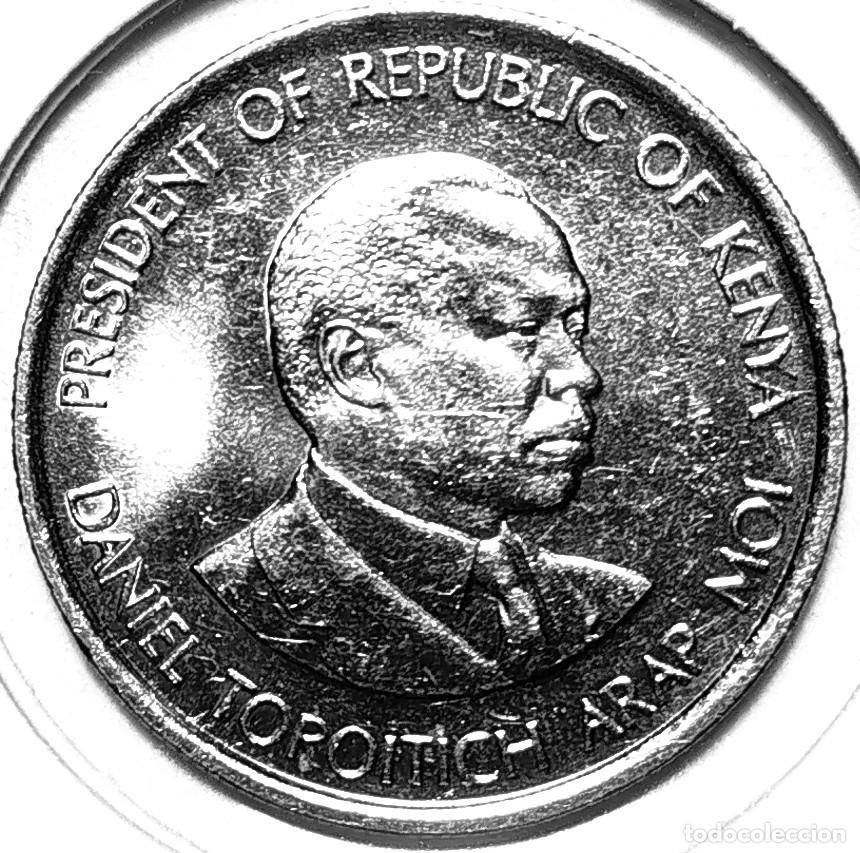 Monedas antiguas de &Aacute;frica: KENIA (1966-2018) - 50 CENTAVOS 1989 - A - 4 GR. CUPRONIQUEL - DIAMETRO 21 mm - KM#19 - MB