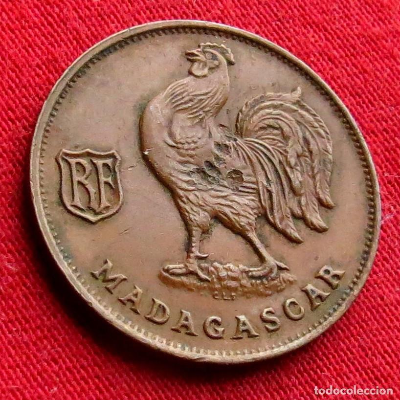 Monedas antiguas de &Aacute;frica: Madagascar 1 franc 1943 #2