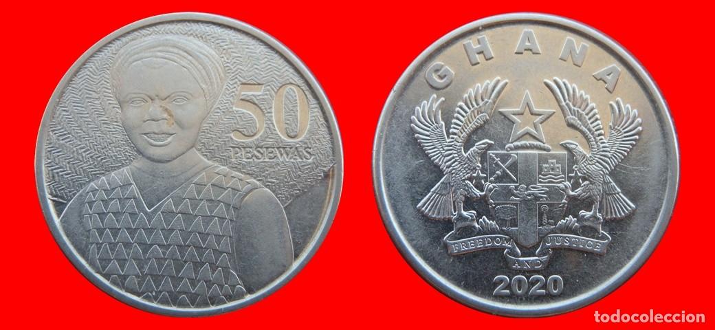 Monedas antiguas de &Aacute;frica: 50 PESEWAS 2020 GHANA-154943