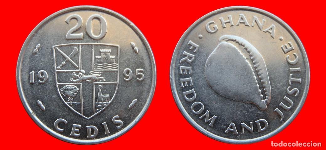 Monedas antiguas de &Aacute;frica: 20 CEDIS 1995 GHANA-154945