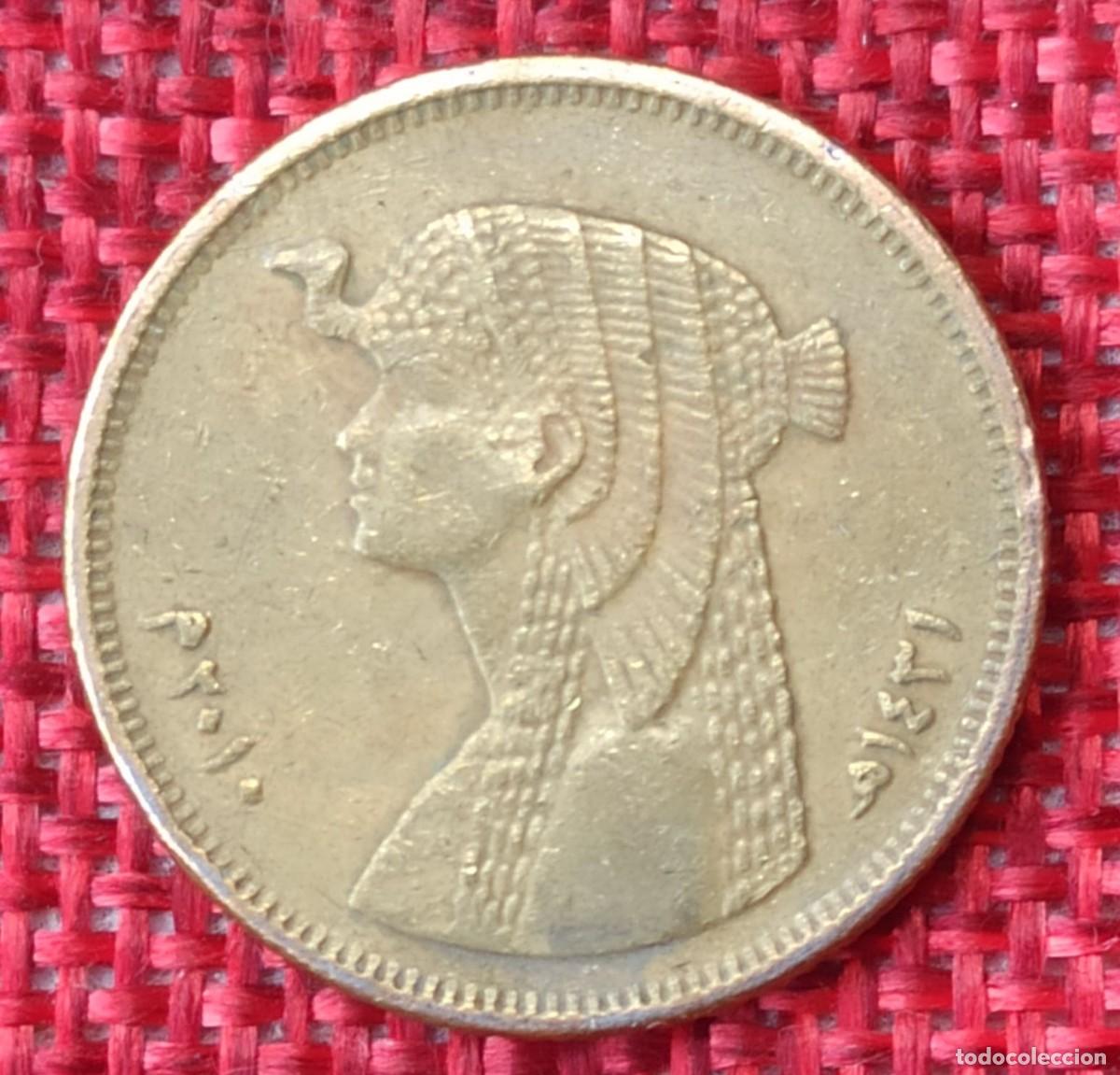 Monedas antiguas de &Aacute;frica: Egipto Egypt 50 Piastres A&ntilde;o 2010