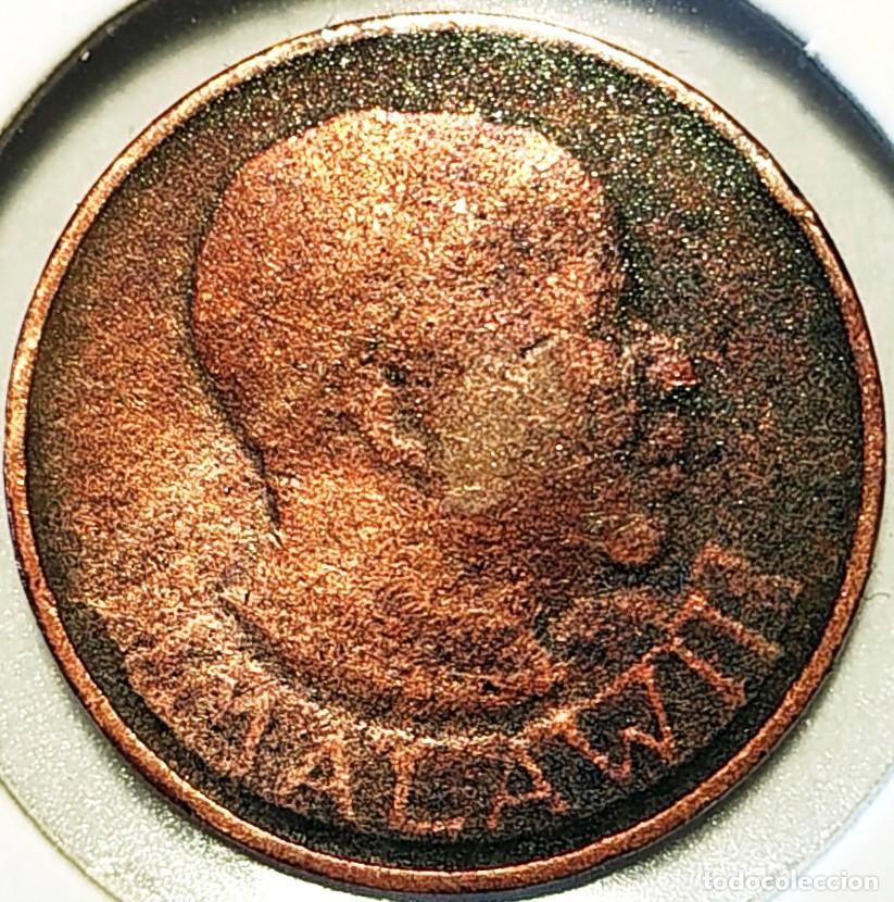 Monedas antiguas de &Aacute;frica: MALAWI (1971-2024) - 2 TAMBALA 1971 - A - 3,60 GR. BRONCE - DIAMETRO 20 mm - MB - KM#8