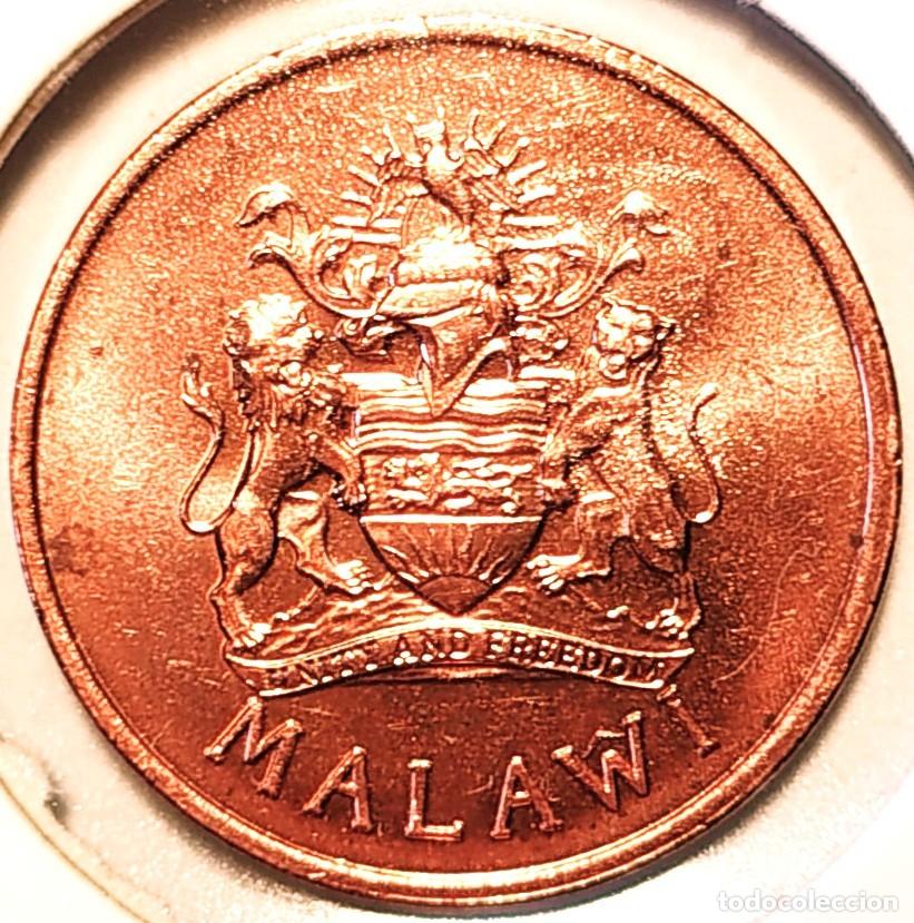 Monedas antiguas de &Aacute;frica: MALAWI (1971-2024) - 2 TAMBALA 1995 - A - 3,50 GR. BRONCE - DIAMETRO 20,30 mm - MB - KM#34
