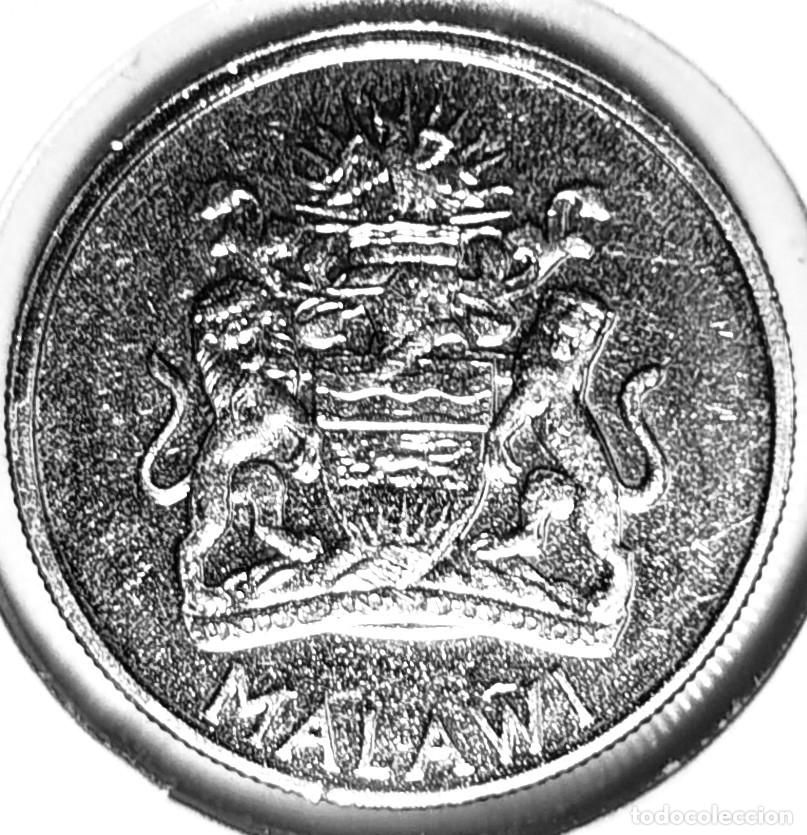 Monedas antiguas de &Aacute;frica: MALAWI (1971-2024) - 10 KWACHA 2015 - A - 5,70 GR. ACERO NIQUELADO - DIAMETRO 22 mm - MB - KM#214