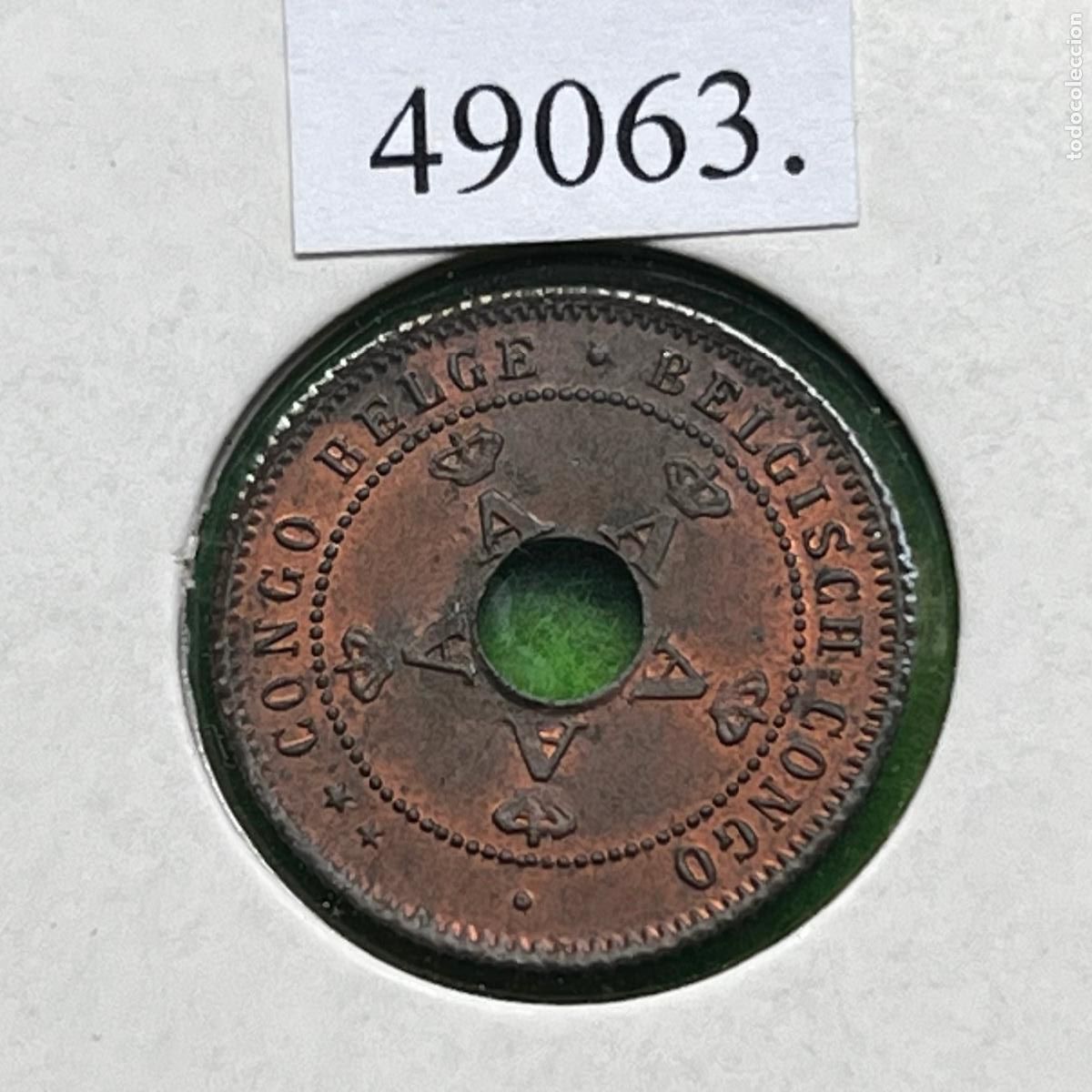 Monedas antiguas de &Aacute;frica: Congo Belga , 1 centimo 1910