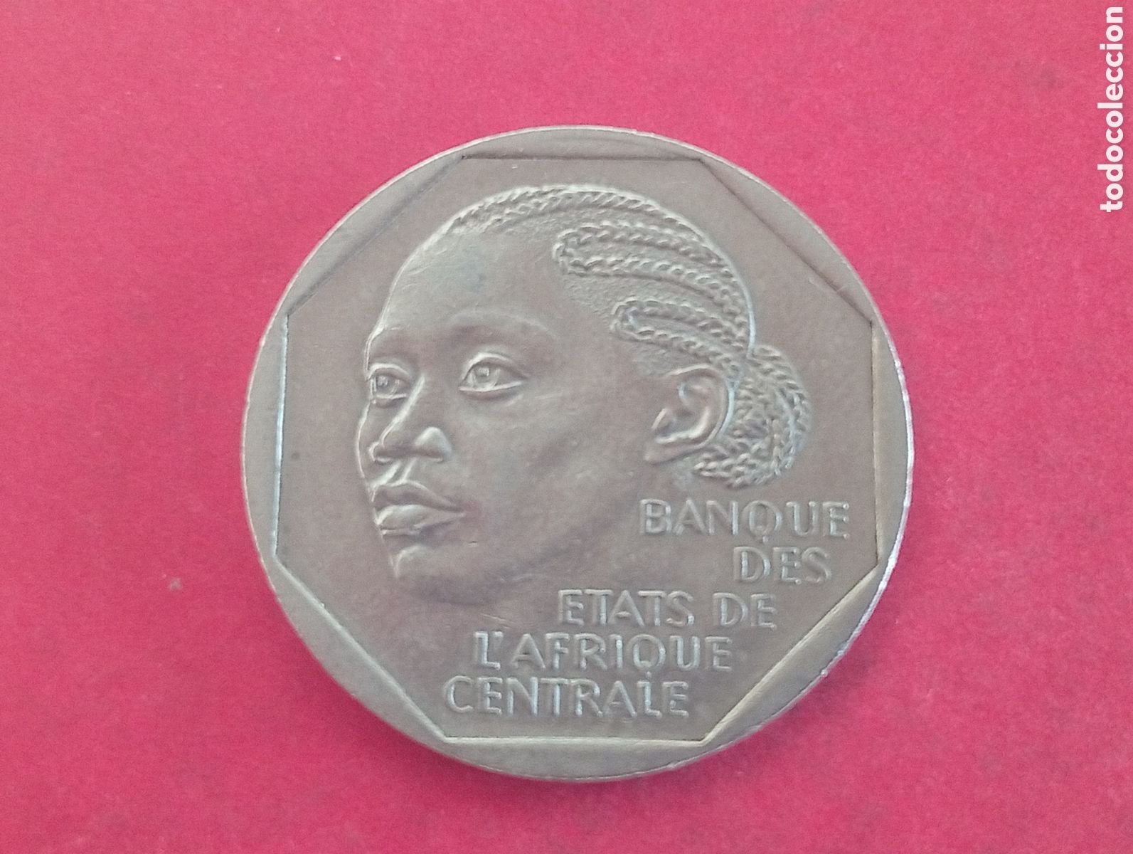 Monedas antiguas de &Aacute;frica: 500 francos de Chad Tchad 1985