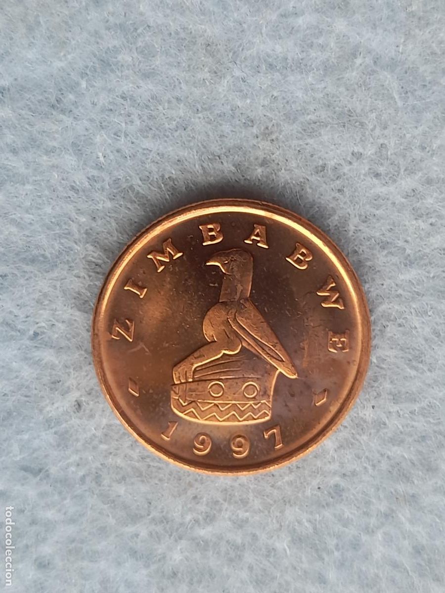 Monedas antiguas de &Aacute;frica: Zimbawe. 1 Centavo. A&ntilde;o 1997. Sin circular.