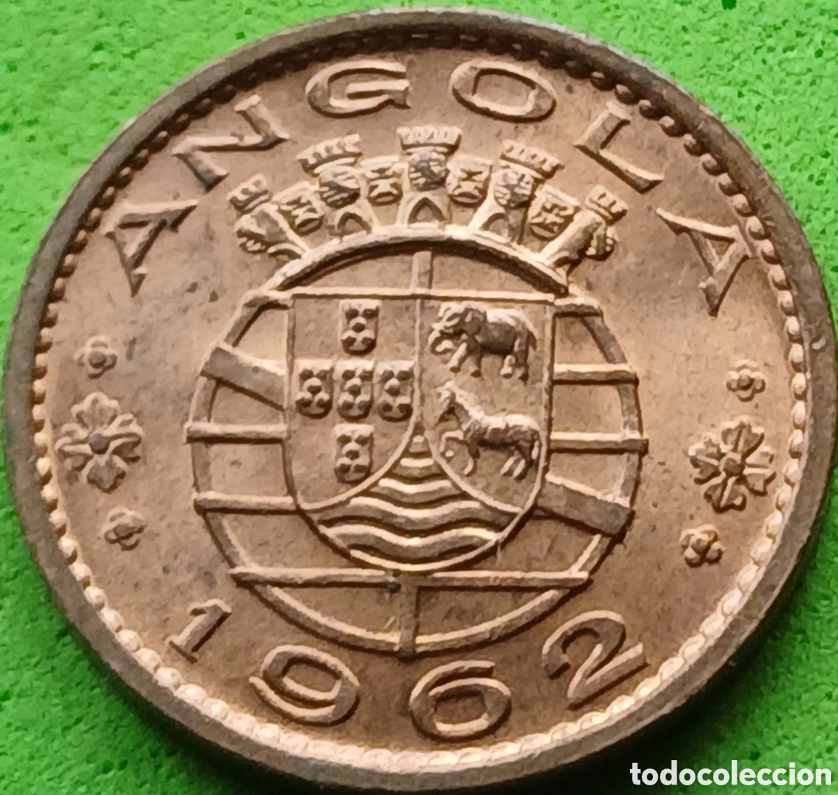 Monedas antiguas de &Aacute;frica: Angola 20 centavos 1962 km#78