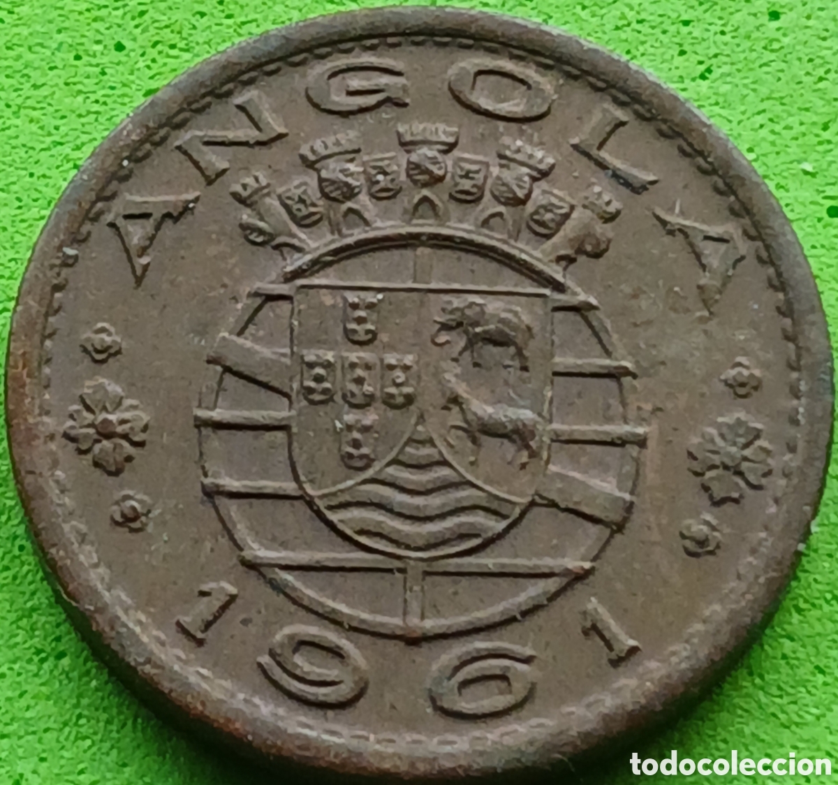 Monedas antiguas de &Aacute;frica: Angola 50 centavos 1961 km#75