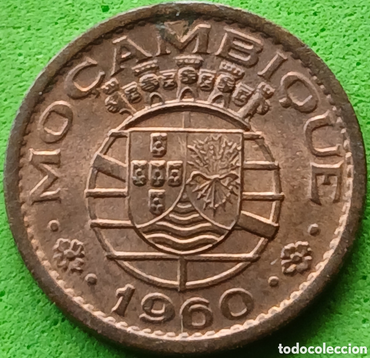 Monedas antiguas de &Aacute;frica: Mozambique 10 centavos 1960 km#83