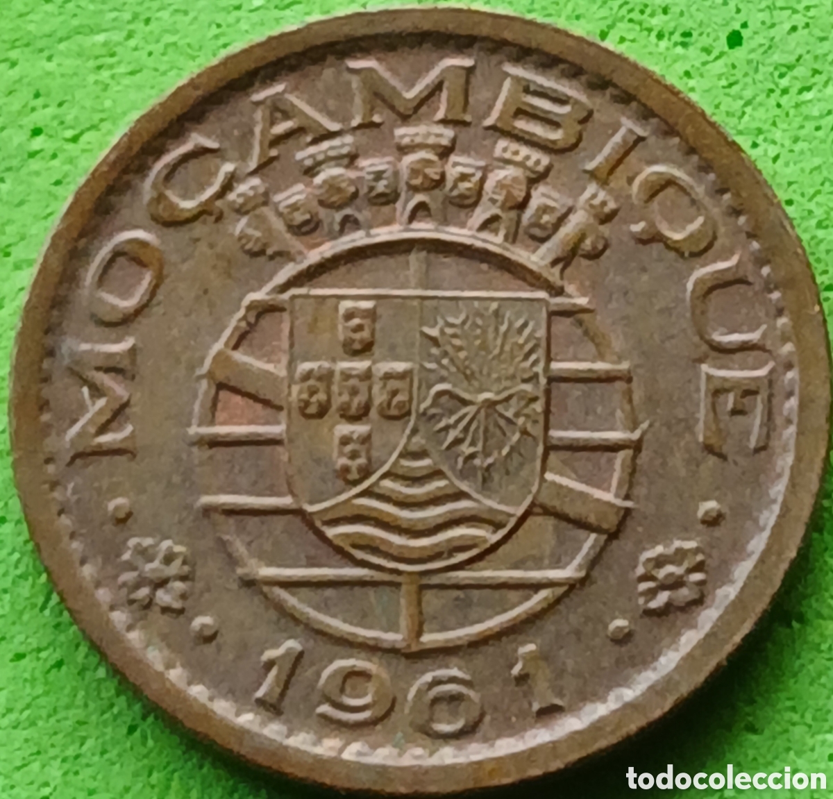 Monedas antiguas de &Aacute;frica: Mozambique 10 centavos 1961 km#83