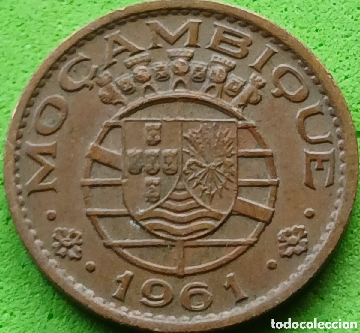 Monedas antiguas de &Aacute;frica: Mozambique 20 centavos 1961 km#85