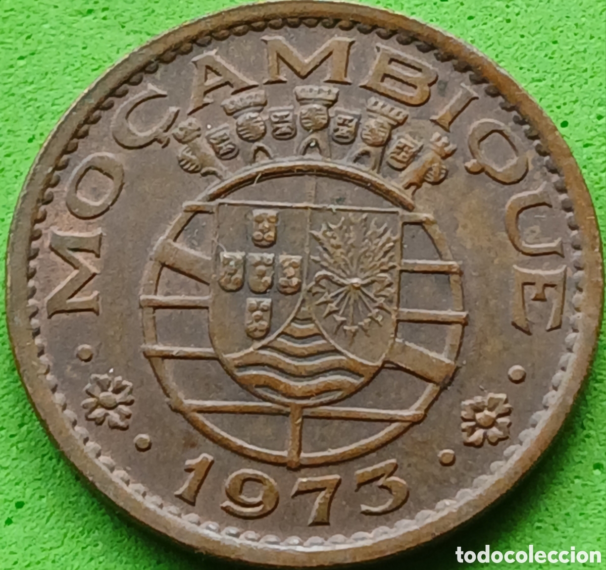 Monedas antiguas de &Aacute;frica: Mozambique 50 centavos 1973 km#89