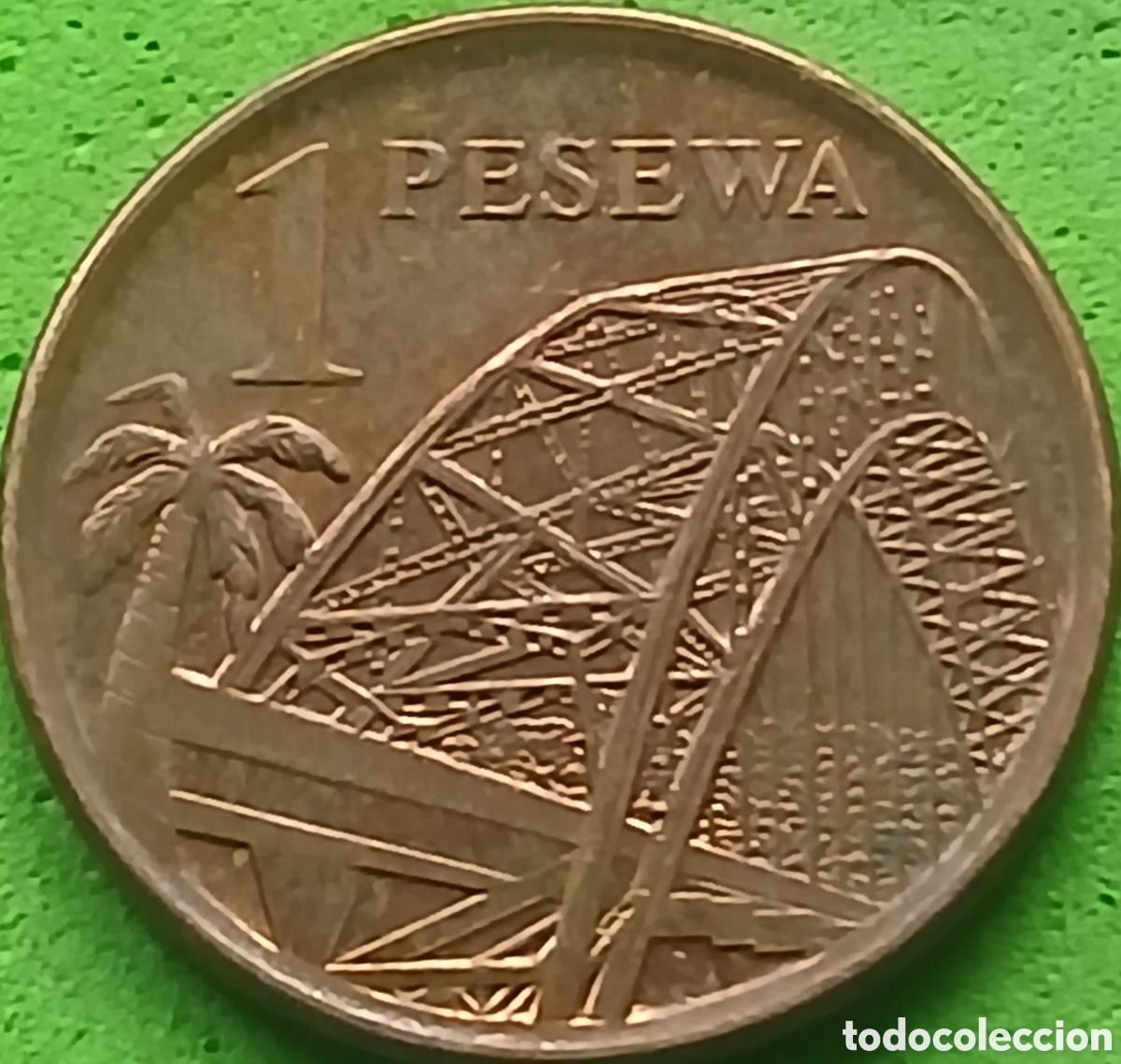 Monedas antiguas de &Aacute;frica: Ghana 1 pesewa 2007 km#37