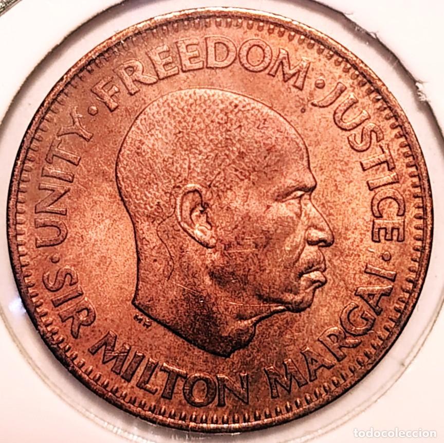 Alte M&uuml;nzen aus Afrika: SIERRA LEONA (1964-2022) - MEDIO CENTAVO 1964 - A - 2,85 GR. BRONCE - DIAMETRO 20,20 mm - KM#16 - MB